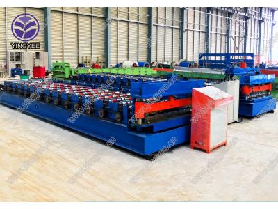 IBR/trapezoid roof sheet roll forming machine01