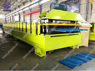 IBR/trapezoid roof sheet roll forming machine 02