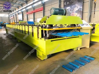 IBR/trapezoid roof sheet roll forming machine 02