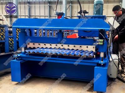 Corrugated roof sheet roll forming machine01