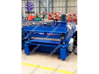 Corrugated roof sheet roll forming machine01