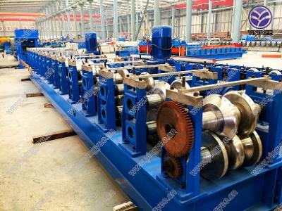 2 waves guardrail roll forming machine