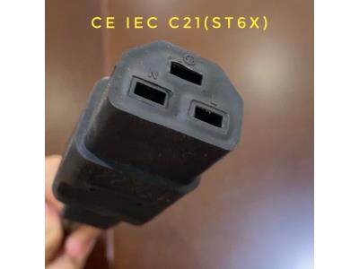 Australia AS/NZ 3112 Plug to IEC 60320 C21 Power Cord