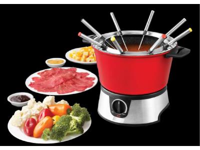 Electric multi function fondue with non-stick surface EF250