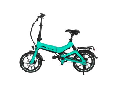 16 inch folding mag alloy frame inner battery electric bicycle ebike