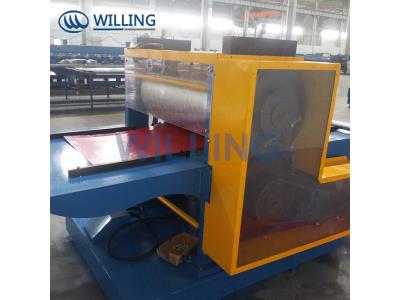 steel sheet metal plate embossing film making machine