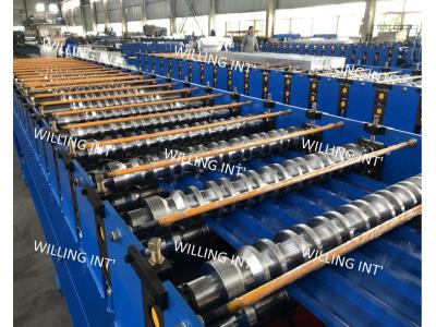 galvanized steel sheet corrugated roll forming machine 1250mm roofing roll forming machine
