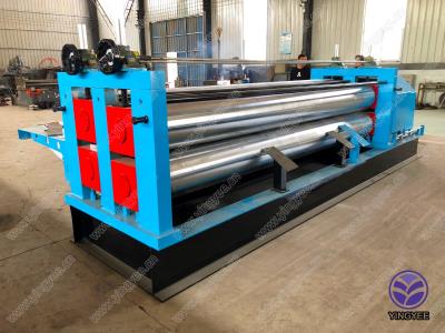 Transverse thin corrugated sheet forming machine 