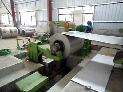 Cut to length production line