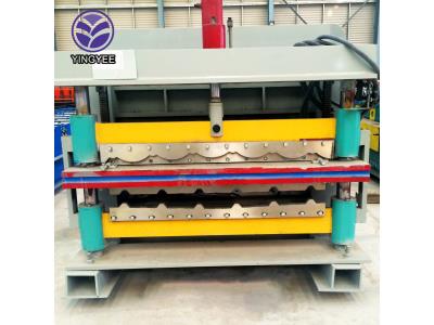 double layer roof tile roll forming 