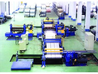Zhejiang manufacturer customized good price automatic steel cut to length and slitting mac