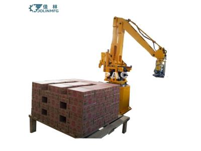 Fully automatic rice bag robot palletizing for bottle