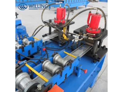 High quality hot sale Gutter door roll forming machine