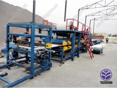 rock wool sandwich panel roll forming line