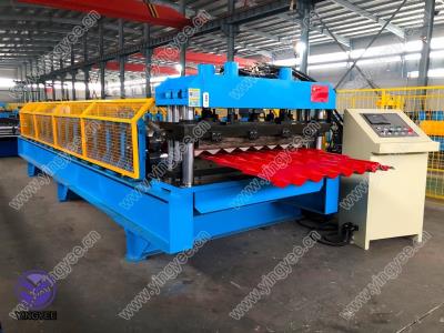 glazed tile roof sheet roll forming machine 