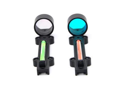 Lightweight fiber optic sight 1x28 Red green Dot Hunting Scope 