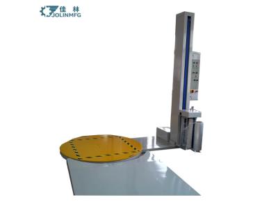 Fully Automatic heavy duty turntable online stretch film pallet wrapper wrapping machine w