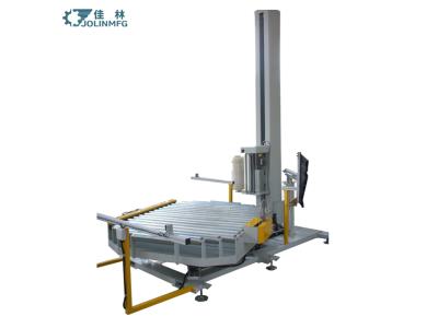 Fully Automatic heavy duty turntable online stretch film pallet wrapper wrapping machine w