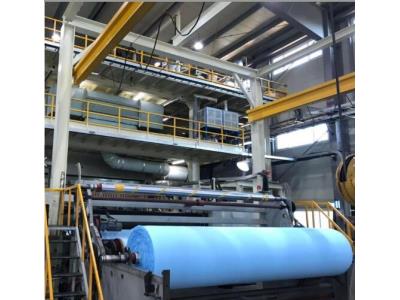 AF-1600 , 2400 ,3200 SMMS Nonwoven Fabric Production Line For Surgical Cloth