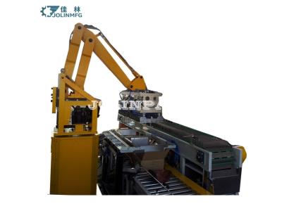 High-level full automatic Intelligent robot palletizer and wrapping machine line