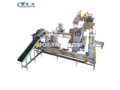 Automatic Carton Box Case palletizer Palletizing Robot Machine Packaging Line