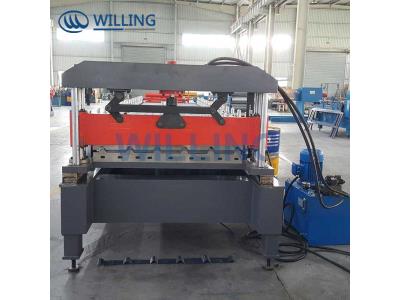 Automatic Hangzhou China Wall/Roof/Door Panel Roll Forming Machine 