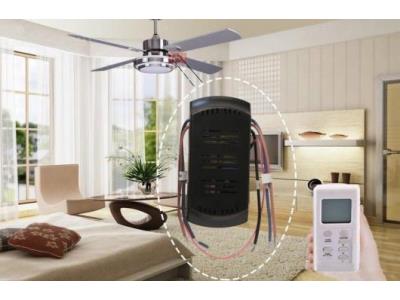 RF Ceiling Fan Remote Control with Timer Function