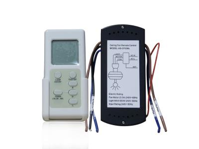 RF Ceiling Fan Remote Control with Timer Function