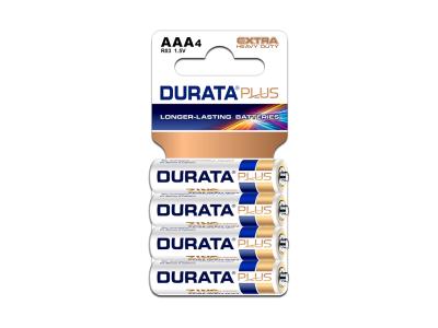 Durata Plus AAA Size 1.5V R03 Extra Heavy Duty Zinc Carbon Dry Cell Battery