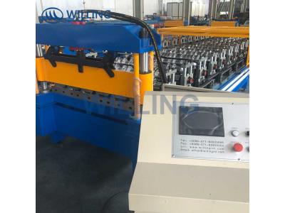 Fully automated iron sheet rolling machinery steel roll forming machine 