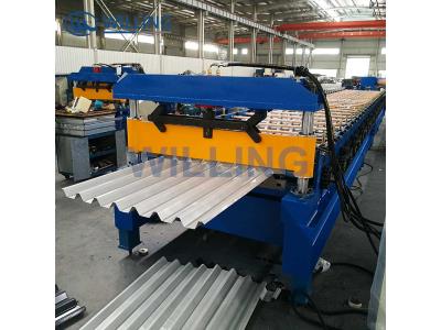 Fully automated iron sheet rolling machinery steel roll forming machine 