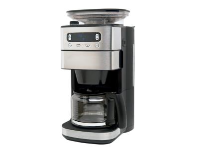 Grind and Brew, Automatic Coffeemaker, Digital Coffeemaker, Coffee Maker with Grinder