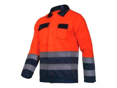 Europe Polycotton HiVI Jacket with Reflector