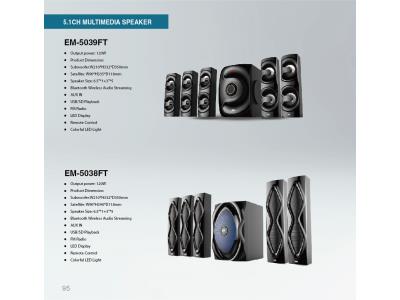 EM-5039FT-5.1-ch computer speakers