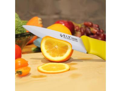 Luckyman Useful Kitchen Cutting Tools Folding Ceramic Vegetable Fruit Knife 