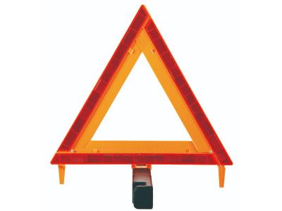DOT roadway safety car warning reflector triangle auto red road traffic triangle 
