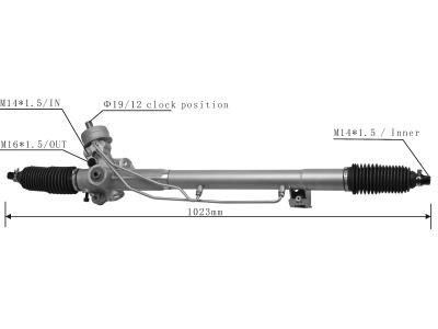 Power Steering Rack for Vw Passat