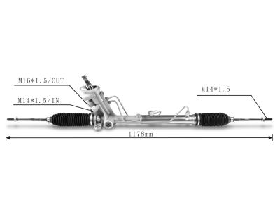 Steering Rack for VW Gol-Saveiro G5