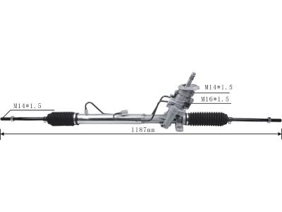 Steering Rack for VW Lupo / Polo 1.6L/2.0L/Gol 09-13 / Saveiro 10-13