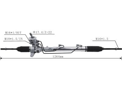 Steering Rack for VW Jetta A6/Audi A6 C7