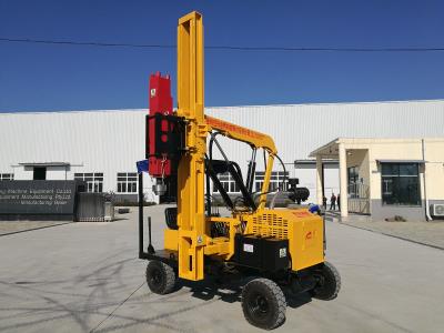 Highway guardrail mini HX26/36 Hydraulic Highway Guardrail installation mini Pile Diver