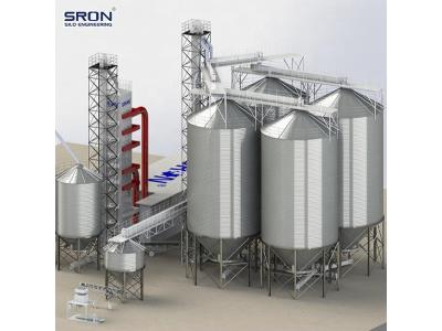 500-20000t Grain Storage Silo System Turnkey Solution