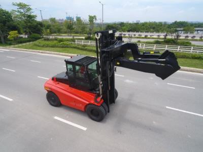 16 Ton LNG Heavy Forklift Truck Attach Tire Clamp