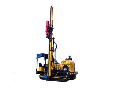 Highway Guardrail Solar Hydraulic Crawler Ground Screw Machine