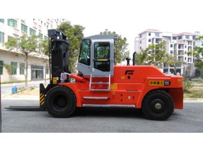 18 Ton Diesel Heavy Forklift Truck Color Red