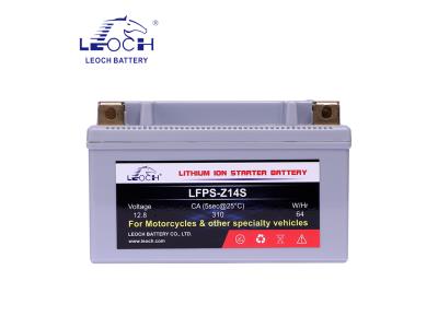 lithium motorcycle battery LFPS-Z14S