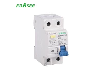 RCBO Residual Current Circuit Breaker with Over Current Protection EBS6BLE