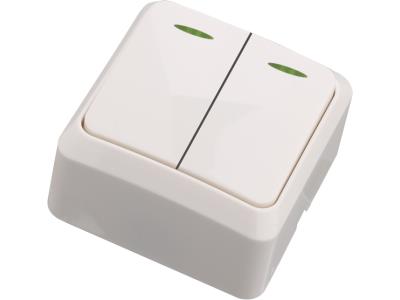 Sirode European surface mounted 8004 series wall switch and socket