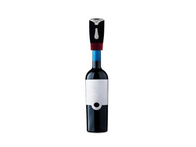 Luckyman Hot Sale Automatic Air Pump Wine Accessories With Foil Cutter Vacuum Stopper 