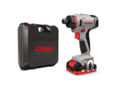 CROWN 16V Cordless Screwdriver 1/4